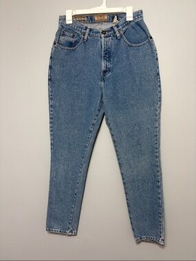 Express
Vintage Express EXP High Rise
Tapered Mom Blue Jeans 13/14
Womens USA